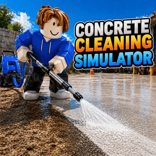 [UPD] Concrete Cleaning Simulator 💦 Roblox game stats