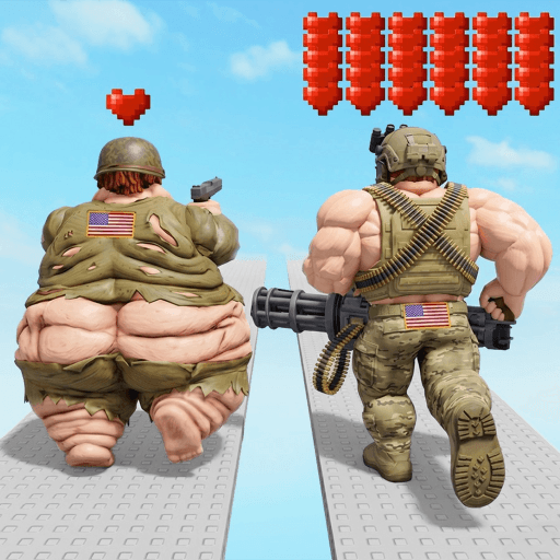[UPD] +1 Soldier Per Step Roblox gameplay screenshot