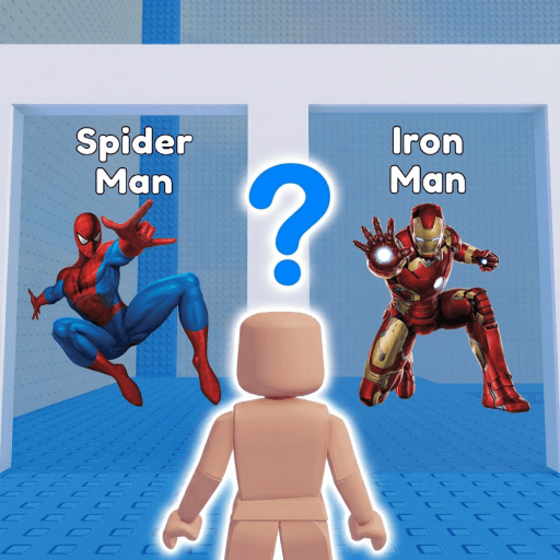 Would You Rather: Super Hero Tower 🦸 Roblox game thumbnail