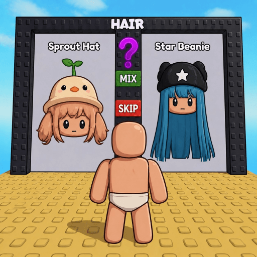 Would You Rather: Outfit Tower🌸 Roblox game thumbnail