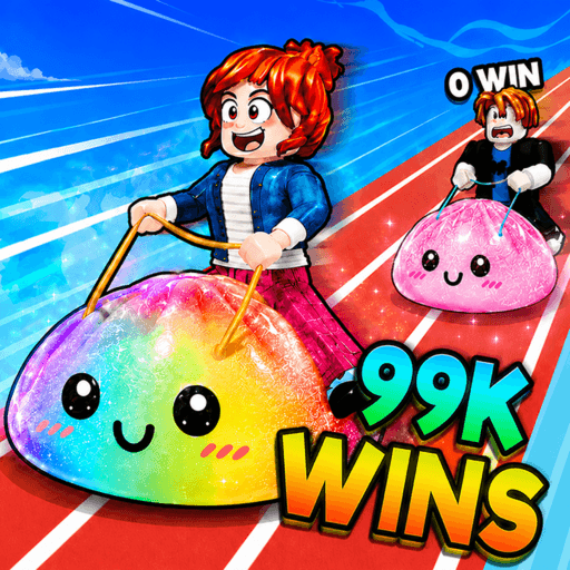 Dumpling Squishy Race🥟 Roblox game thumbnail