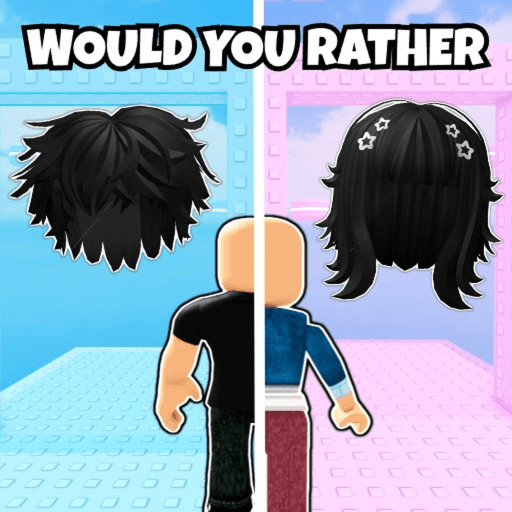 Girls and Boys Outfit: Would You Rather Roblox game thumbnail