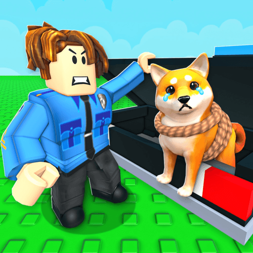 Dog VS Police Roblox gameplay screenshot