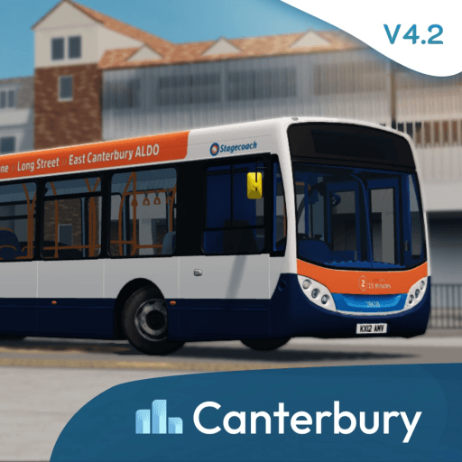 [UPDATE] Canterbury Bus Simulator Roblox game stats