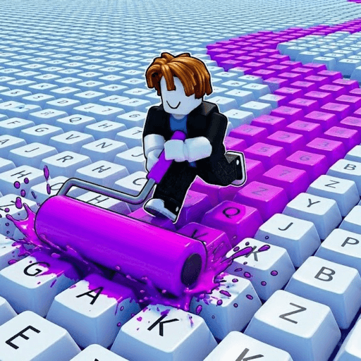 Paint My Keyboard! 🎨 Roblox gameplay screenshot