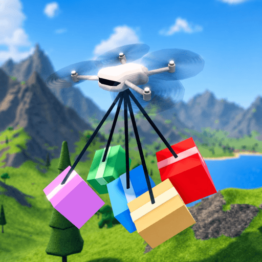 DRONE DELIVERY! Roblox game thumbnail