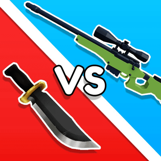 Sniper VS Murderer DUELS Roblox game thumbnail