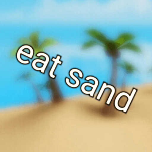eat sand Roblox gameplay screenshot