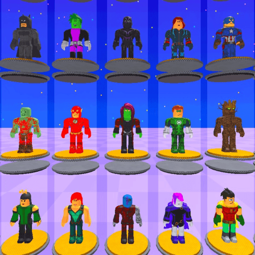 MEGA Hero vs Zombies Roblox game thumbnail