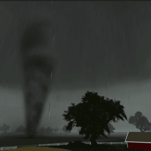 Realistic Storms and Tornadoes Roblox game stats