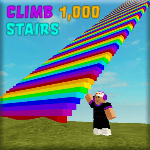 Climb 1,000 Stairs Roblox game thumbnail