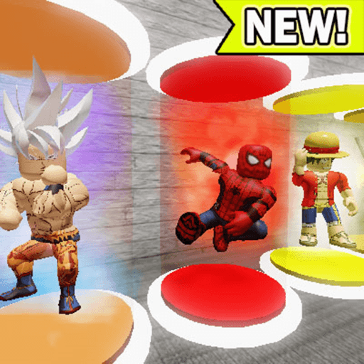 Super Hero VS Anime Tycoon Roblox gameplay screenshot