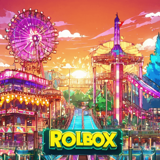 amusement park tycoon BETA Roblox game thumbnail