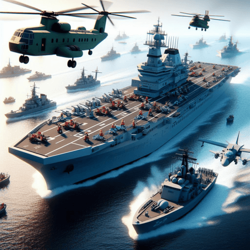 Navy War Tycoon ⚓ Roblox game thumbnail