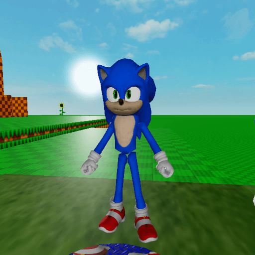 Sonic game Roblox gameplay screenshot