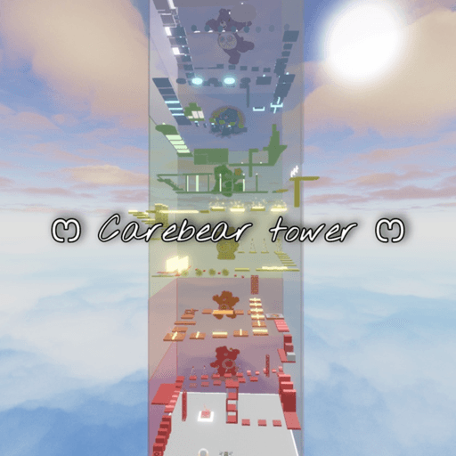 Rainbow carebear Tower Roblox game stats