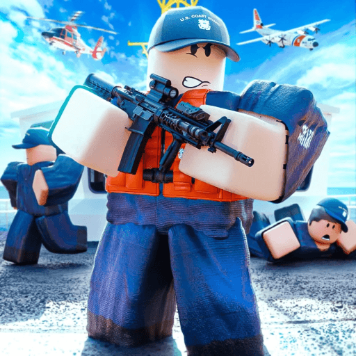 [PIRACY! 🏴‍☠️] Coast Guard Academy  Roblox gameplay screenshot