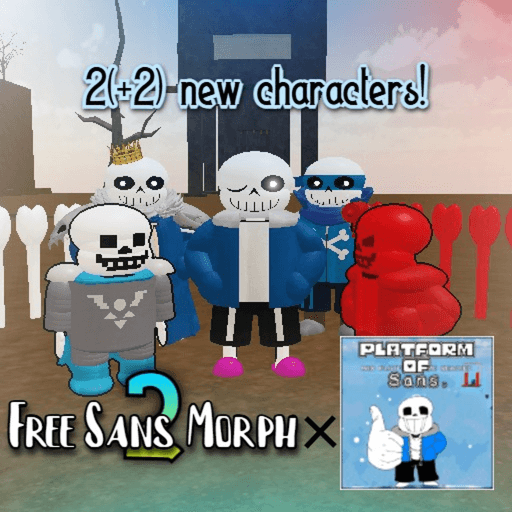 Free Sans Morph 2 Roblox game thumbnail