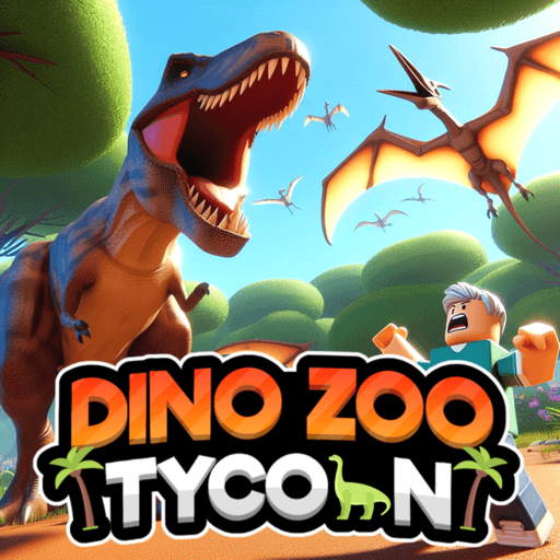 Dinosaur Zoo Tycoon 🦖 Roblox game thumbnail