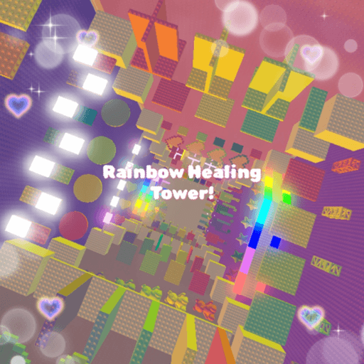 Rainbow Healing Tower! Roblox gameplay screenshot