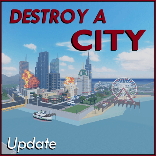 Destroy a City Roblox gameplay screenshot
