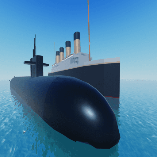 Ship Simulator and Driving Submarine Roblox game thumbnail