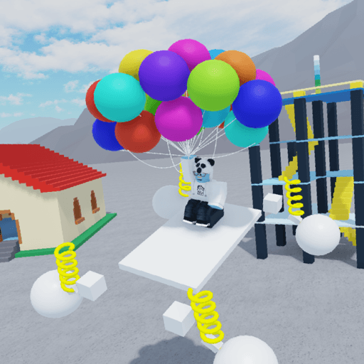 Balloon test Roblox game thumbnail