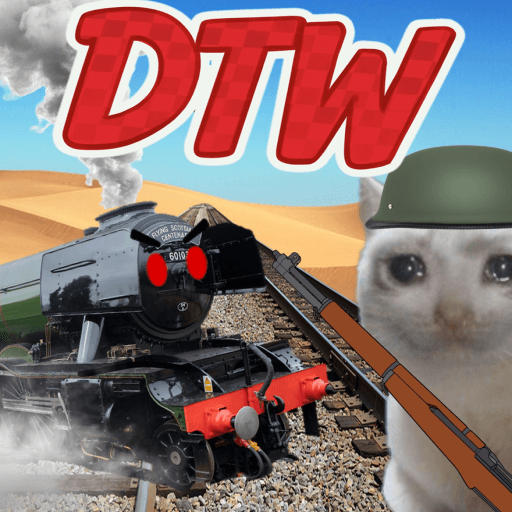 [New train] Desert train warfare!  Roblox gameplay screenshot