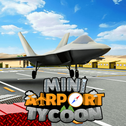 JET! Mini Airport Tycoon Roblox game thumbnail