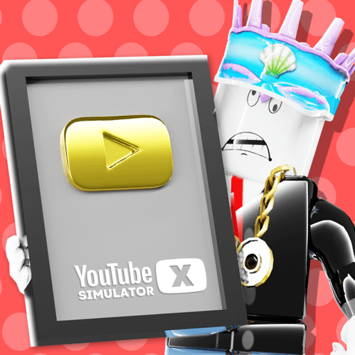 YouTube Simulator X Roblox game thumbnail