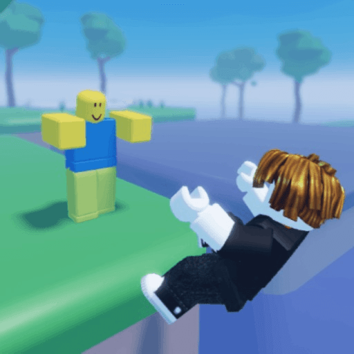 Push off people simulator Roblox gameplay screenshot