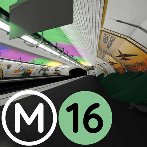 Métro de Paris | Line 16 (READ DESC) Roblox gameplay screenshot