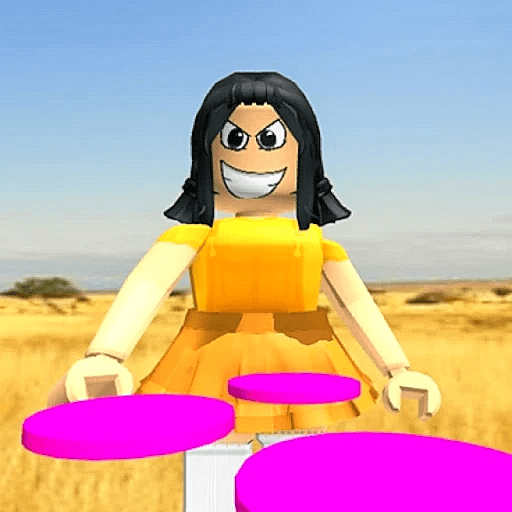 SQUID GAME Red Light, Green Light Parkour Obby Roblox game stats