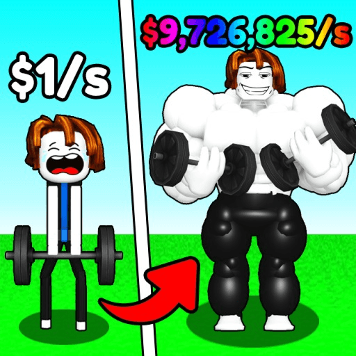 💪 Get Muscles Simulator Roblox game thumbnail