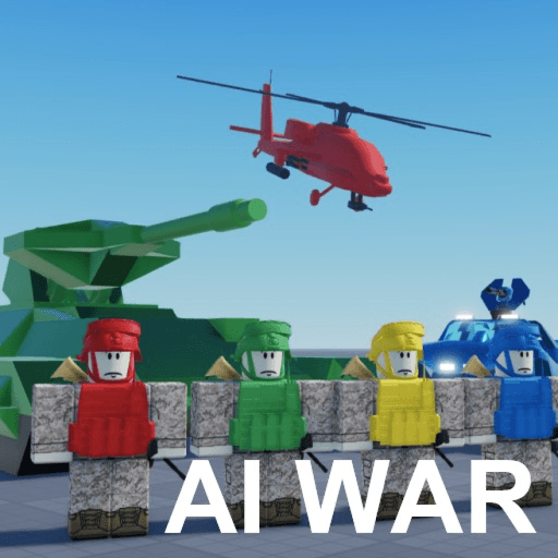 [🔨BUILDING TOOL] AI WAR 🤖⚔️ Roblox game stats