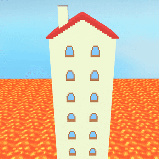 The Floor Is LAVA! Roblox gameplay screenshot