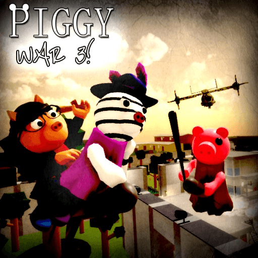 Piggy War 3! Roblox game stats