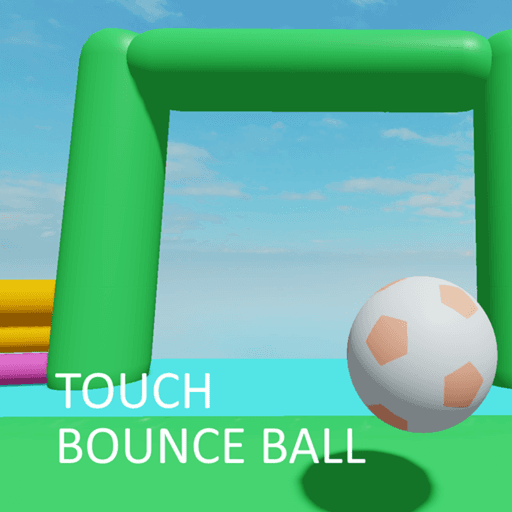 Touch Bounce Ball Roblox gameplay screenshot