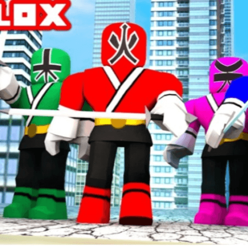 power rangers vs zombie Samurai UPDATE Roblox game thumbnail