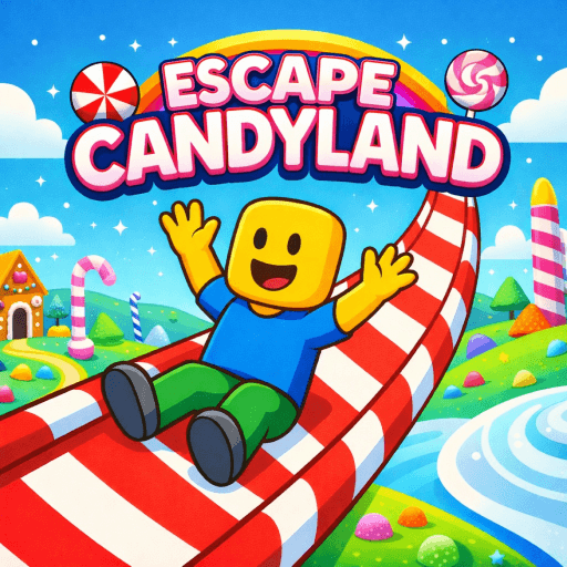 🍭Escape Candyland Obby! Roblox game stats