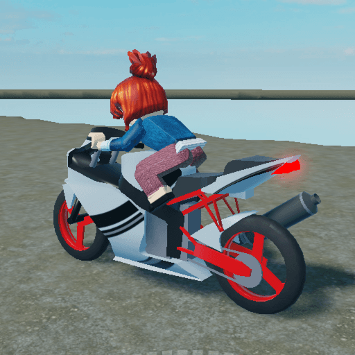 Motorcycle around nothing Roblox game thumbnail