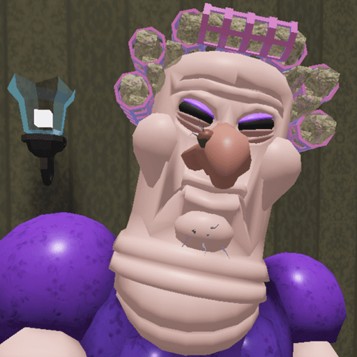 GRUMPY GRAN! (SCARY OBBY) Roblox game thumbnail