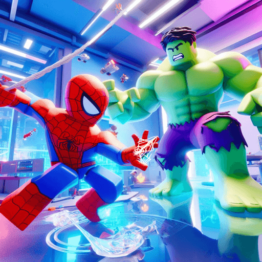 😈[COSTUMES] ZOMBIE SUPER HERO RUSH EVIL (SCARY) Roblox gameplay screenshot