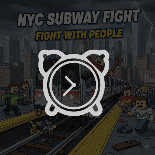 NYC Subway Fight (⏰) Roblox game thumbnail