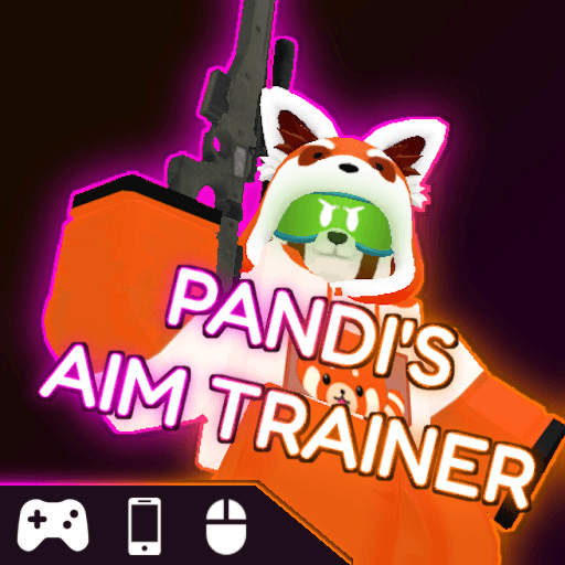 Pandi's Aim Trainer Roblox gameplay screenshot
