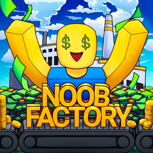Noob Factory Simulator Roblox game thumbnail