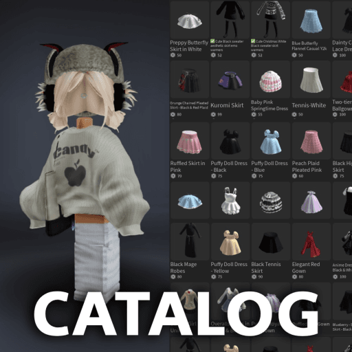 Catalog Avatar Editor Roblox game stats