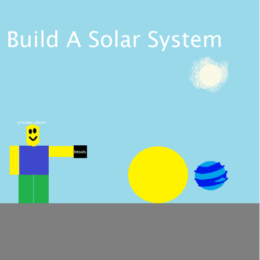 Build A Solar System [LIMTED EVENT] Roblox game thumbnail