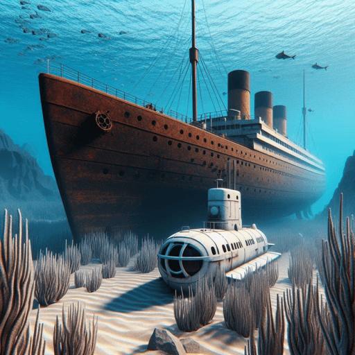 Exploración Ocean Gate Titanic Roblox game stats