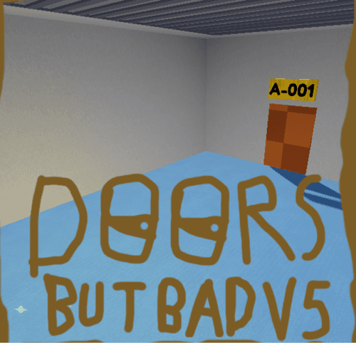 Doors But Bad V5  👁️ [ROOMS, NEW LOBBY] Roblox game thumbnail